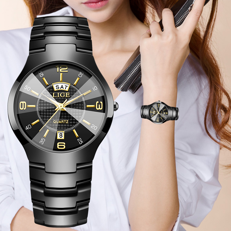 Luxury Watch Dial - LIGE Moda Zarif kadın Kol Saati