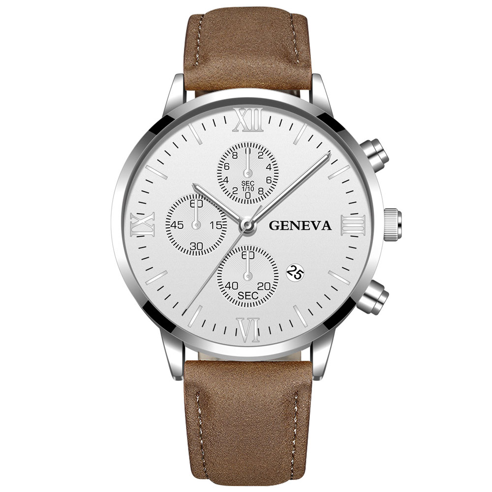 Luxury Watch Packaging Box - Cenevre Moda Erkekler Tarih Alaşım Kasa