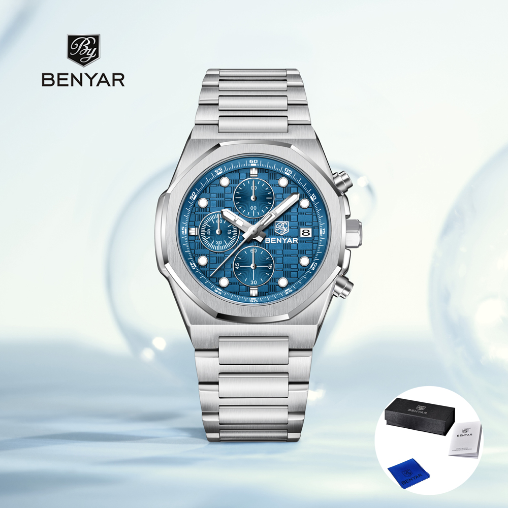 Luxury Watch Life - 2025 Yeni BENYAR Erkek Saatleri Lüks