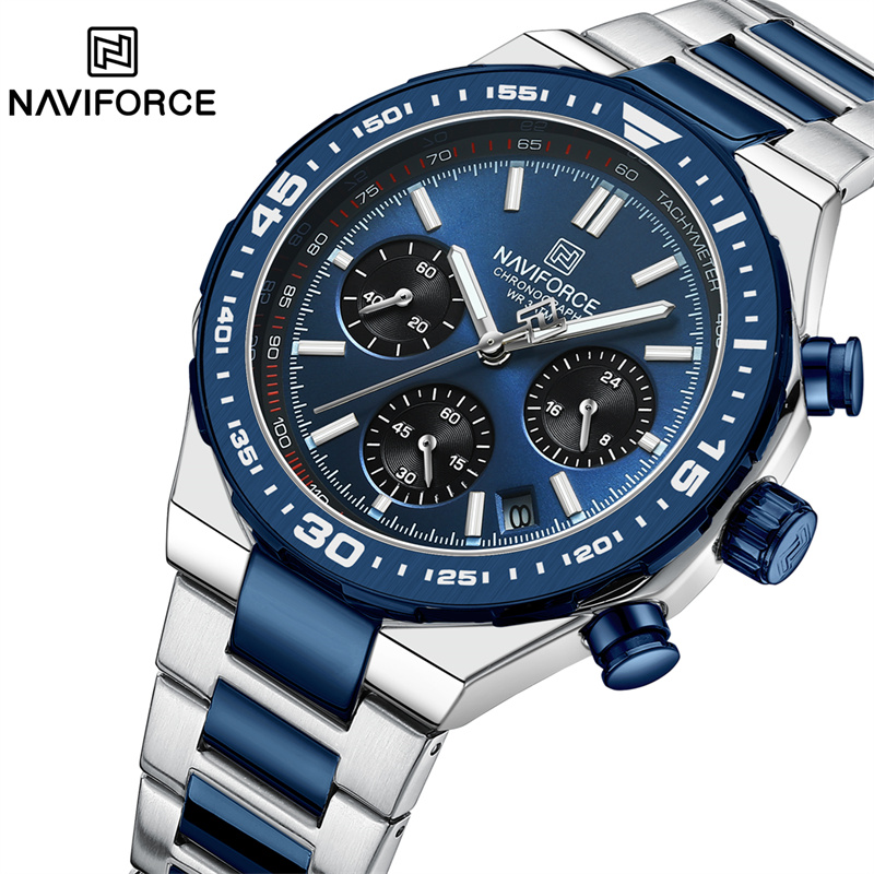 Field Watch Military - NAVIFORCE Moda Izle Erkekler Için Yüksek