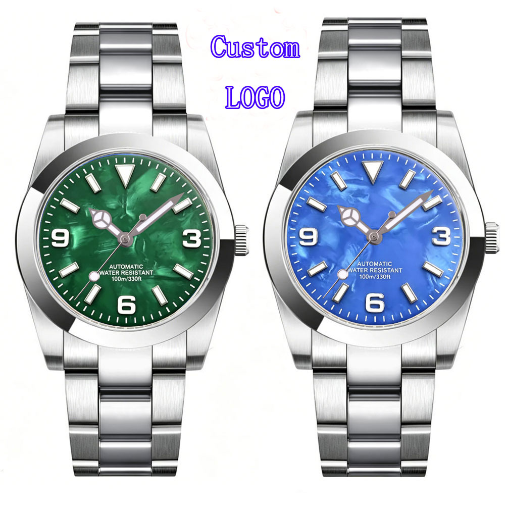 Luxury Watch Dial - Özel Logo Saat 36mm 39mm Sedef
