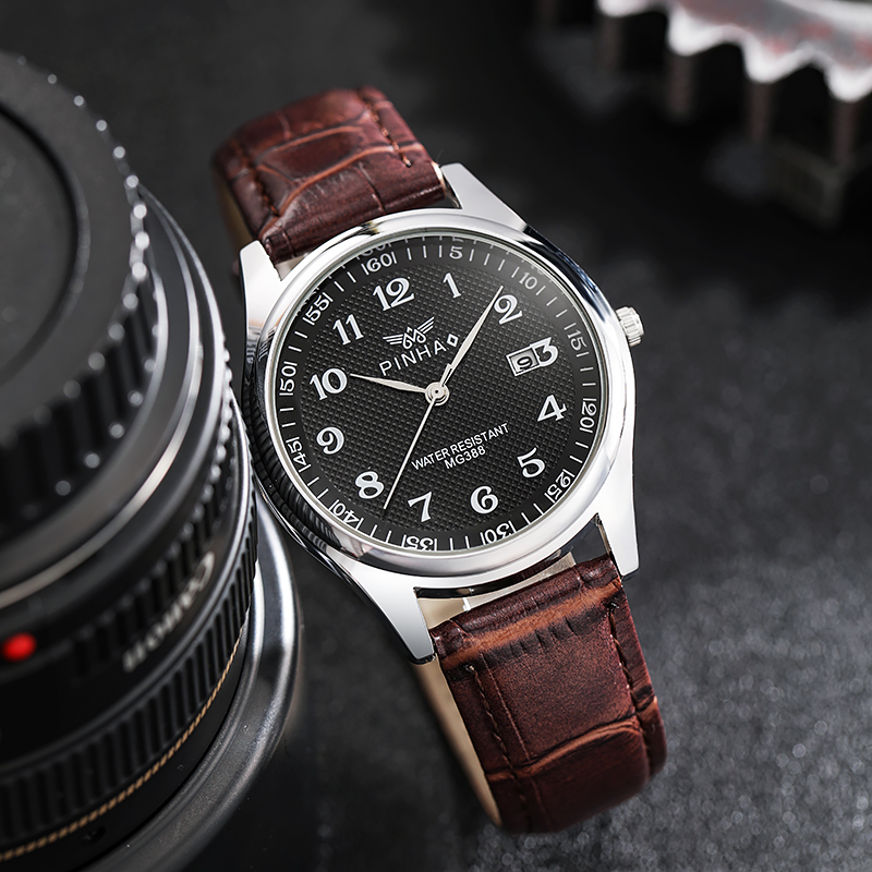 Field Watch Military - Rahat Moda Deri Kayış Erkek Saatler