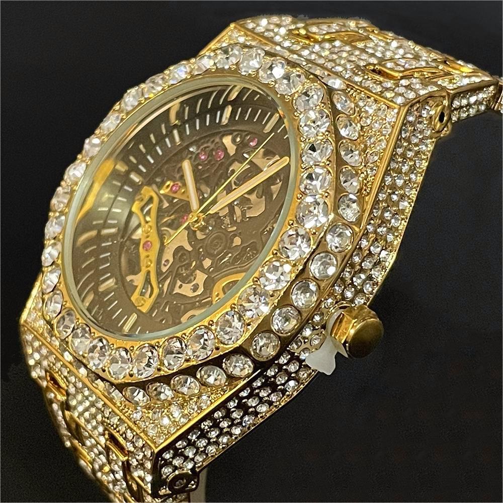 Luxury Watch And Jewelry Brand - Lüks Otomatik Mekanik İzle Erkekler Hip