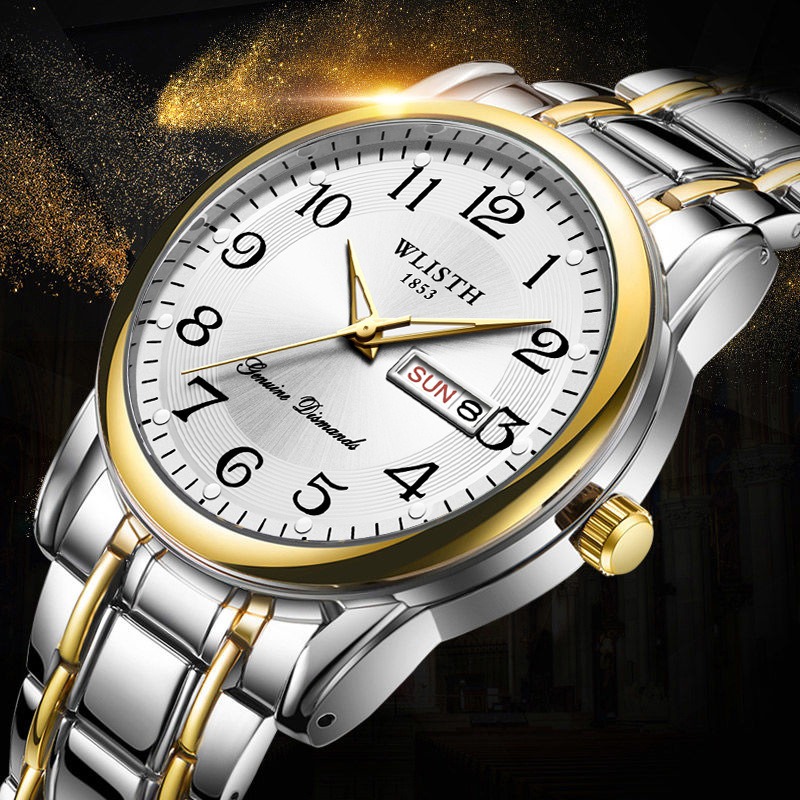 Luxury Watch Life - Lüks Erkek Kuvars Saat Dijital Kol