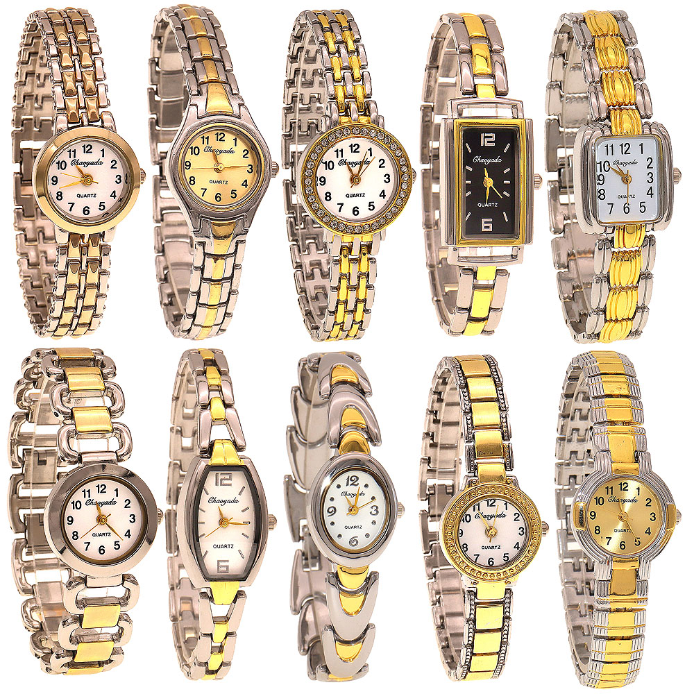 Luxury Watch Female - 10'lu Paket, Karışık Toplu Şık Kadın