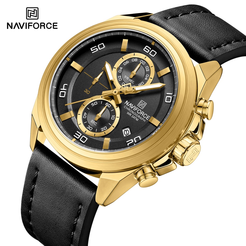 Field Watch Military - NAVIFORCE Eller Kol Saatleri Hakiki Deri