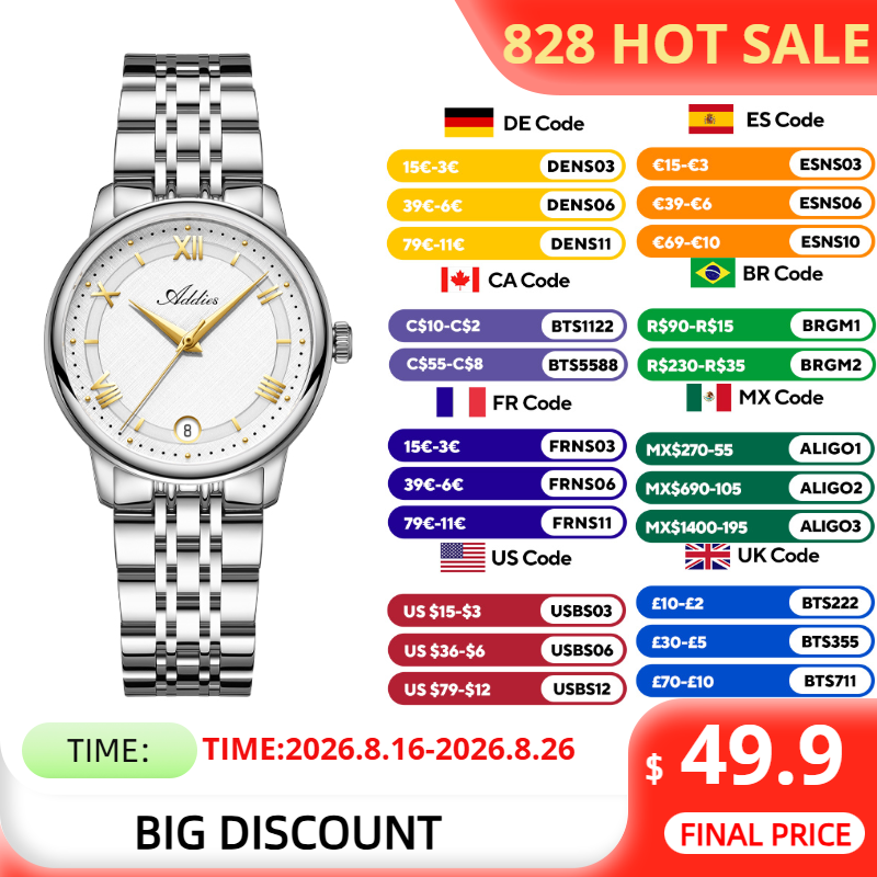 Luxury Watch All Brands - ADDIES Üst Marka kadın saati Yeni