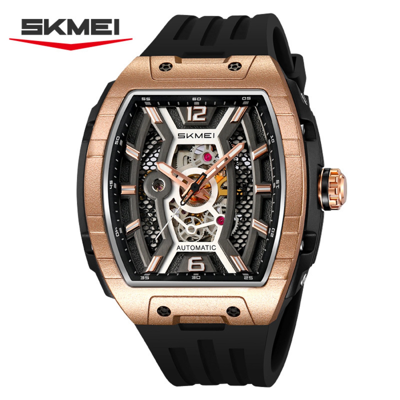 Gül Altın Tonneau Erkek Otomat - Luxury Watch Dial incelemesi ve fiyatı