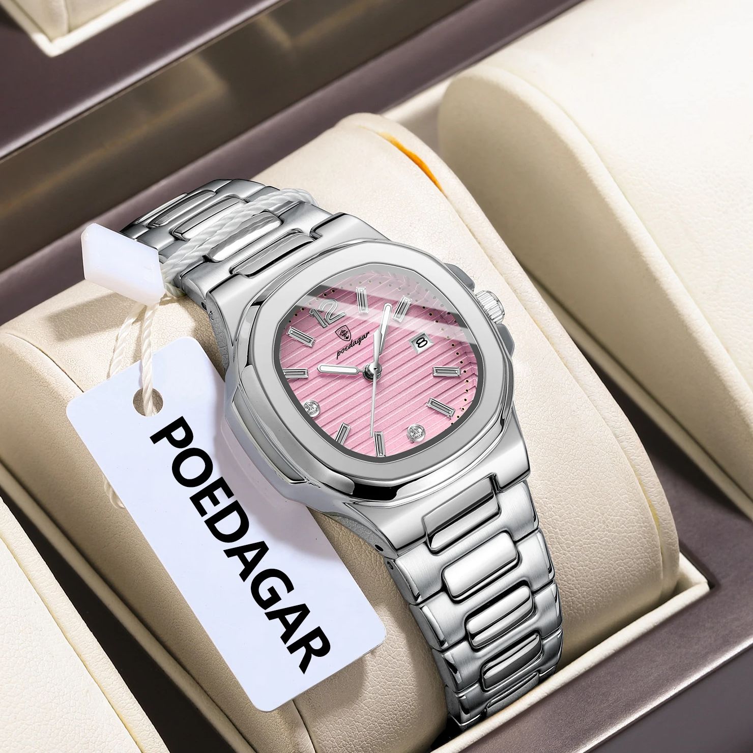 POEDAGAR Kare Moda Kadın Kol S - Luxury Watch Female incelemesi ve fiyatı
