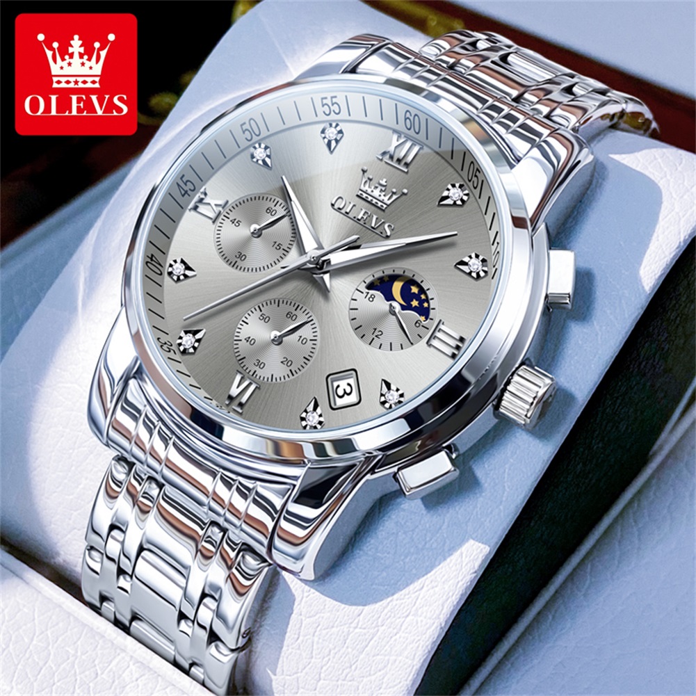 OLEVS 2858 Erkekler İçin Kuvar - Luxury Watch Dial incelemesi ve fiyatı
