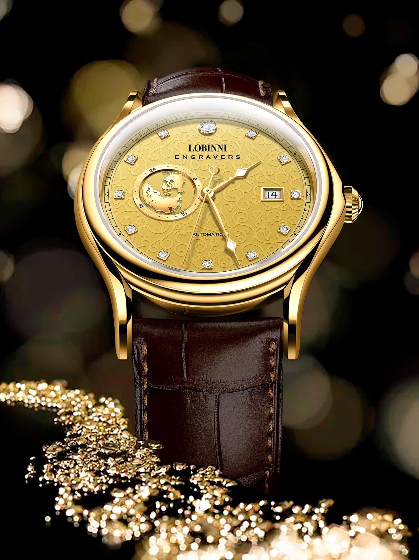 LOBINNI MIYOTA Otomatik Erkek  - Luxury Watch G Shock incelemesi ve fiyatı