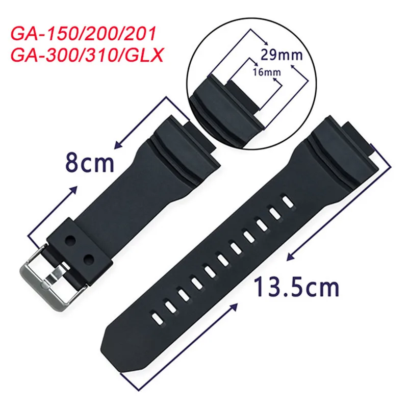 Casio için kayış G-SHOCK GA-15 - Luxury Watch G Shock incelemesi ve fiyatı