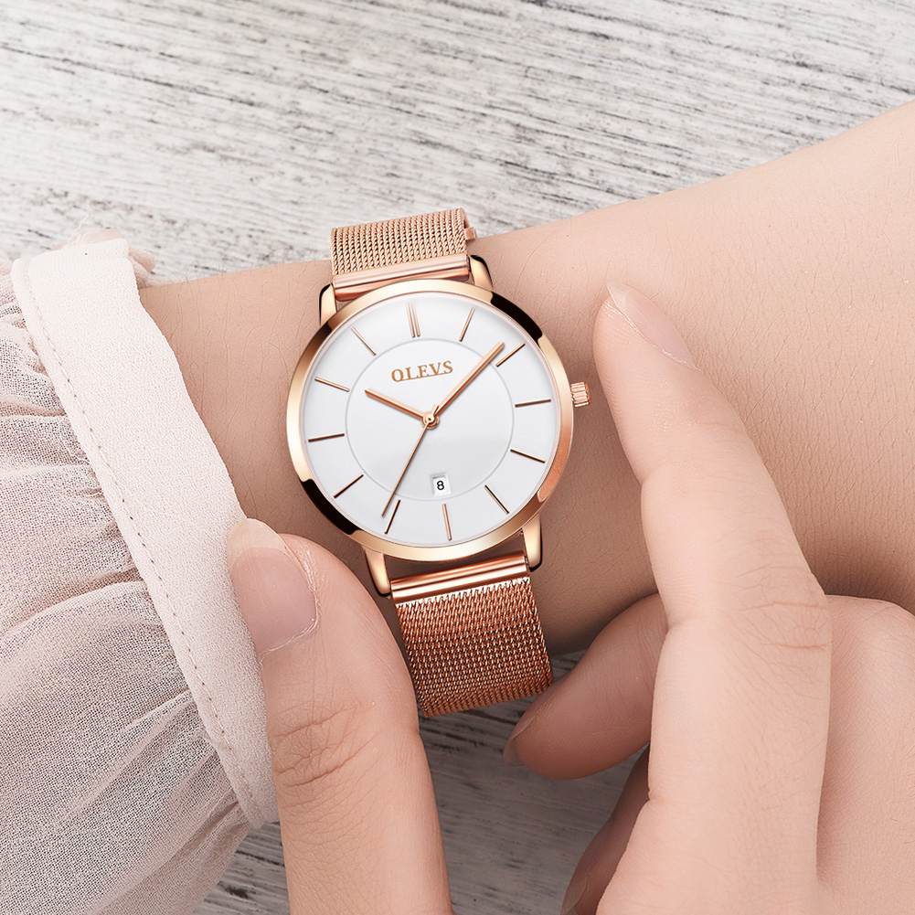 OLEVS kadınlar için saatler ku - Luxury Watch Packaging Box incelemesi ve fiyatı