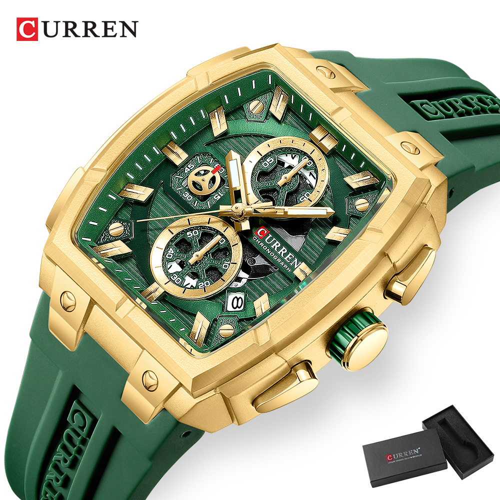CURREN Lüks Vintage Erkek Spor - Luxury Watch Life incelemesi ve fiyatı