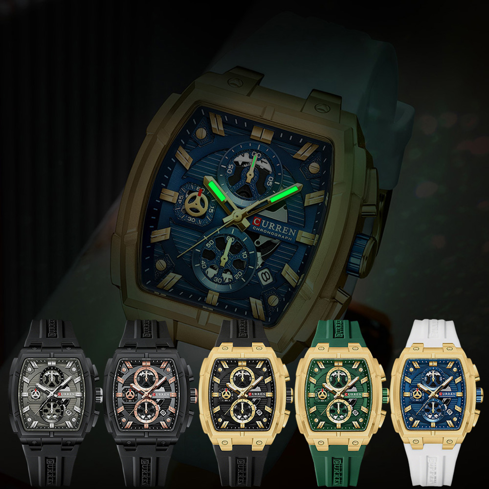 CURREN Lüks Vintage Erkek Spor - Luxury Watch Life incelemesi ve fiyatı