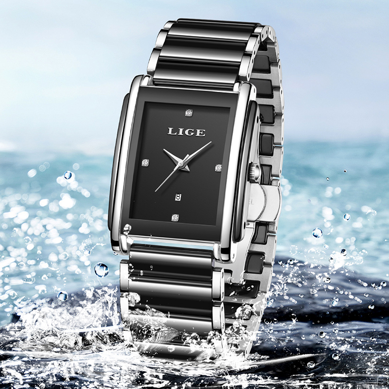 LIGE Yeni Lüks Kadın Saatler Z - Luxury Watch Packaging Box incelemesi ve fiyatı