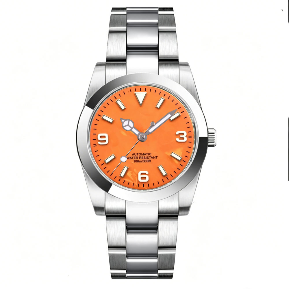 Özel Logo Saat 36mm 39mm Sedef - Luxury Watch Dial incelemesi ve fiyatı