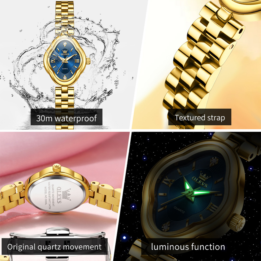 OLEVS Yepyeni kadın Kuvars İzl - Luxury Watch Female incelemesi ve fiyatı