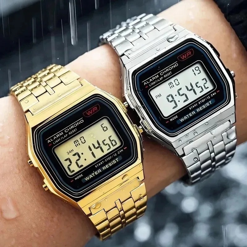 Lüks F91W Çelik Bantlı Saatler - Luxury Watch Life incelemesi ve fiyatı