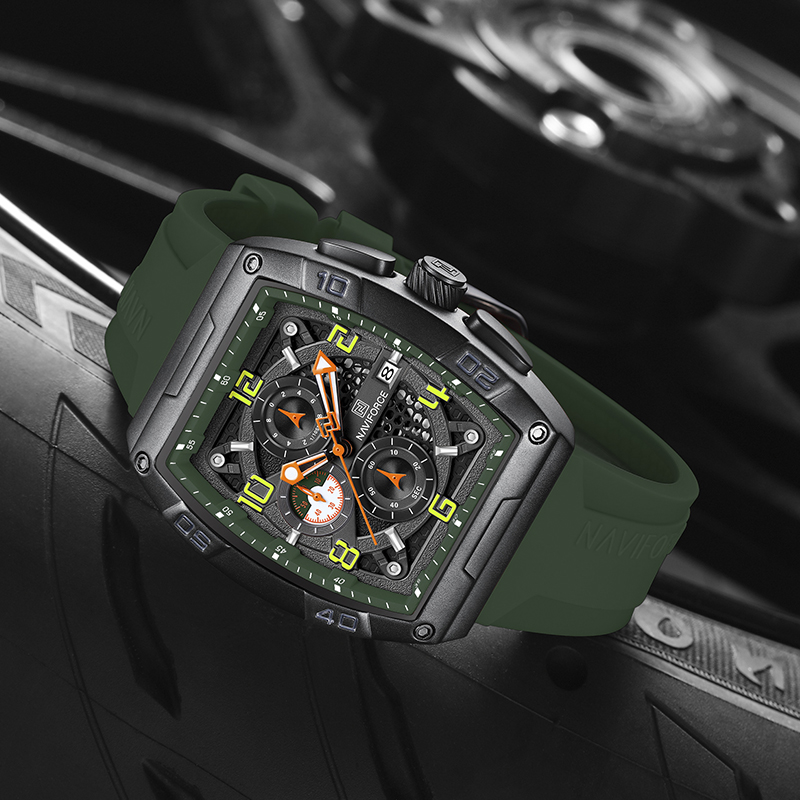 NAVIFORCE Erkekler Kuvars Çok  - Field Watch Military incelemesi ve fiyatı