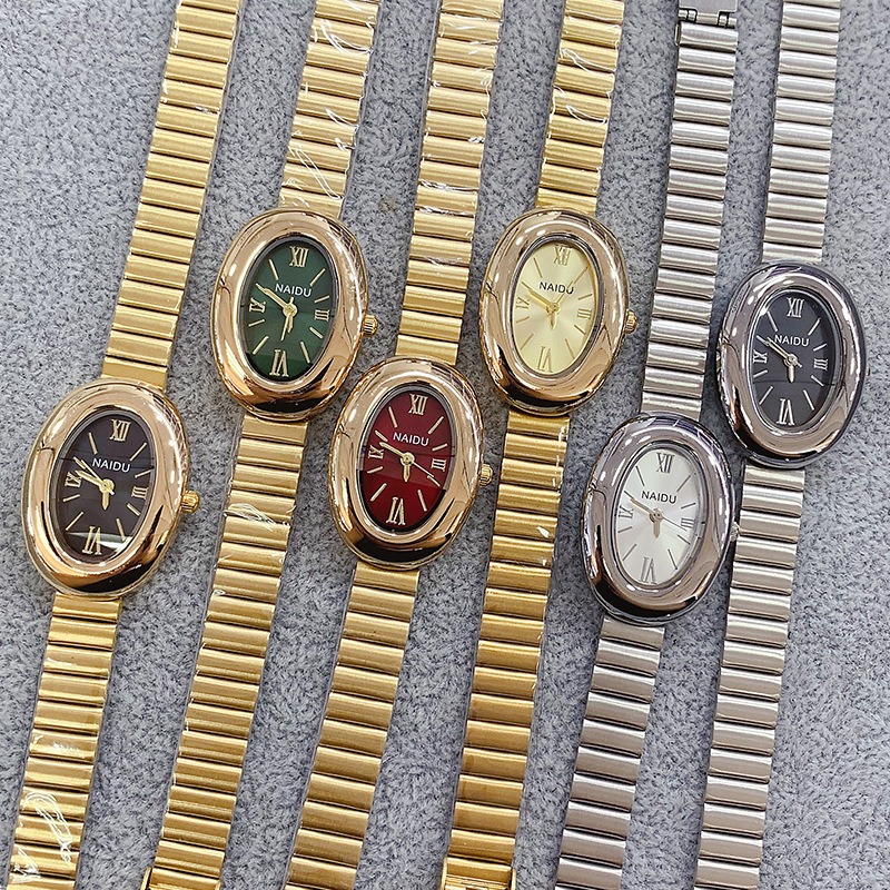 Lüks Marka Altın Oval Kadın Ku - Luxury Watch Female incelemesi ve fiyatı