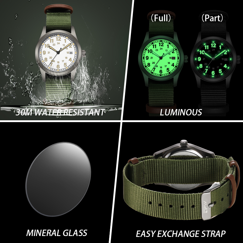 2026 TPW Kadın Saha Saati 34mm - Field Watch Military incelemesi ve fiyatı