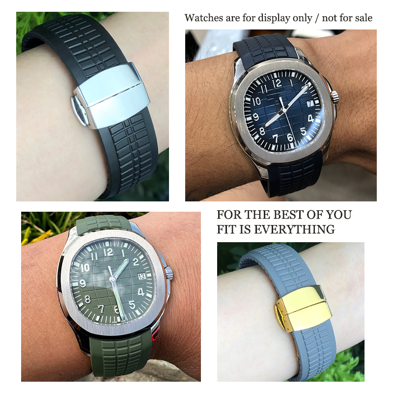 22mm Yeni FKM Florokauçuk Saat - Luxury Watch Patek Philippe incelemesi ve fiyatı