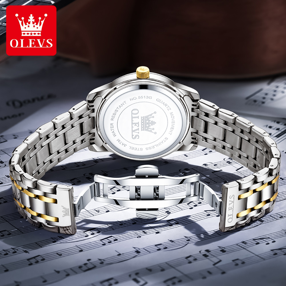 OLEVS Marka Moda erkek saatler - Luxury Watch Life incelemesi ve fiyatı