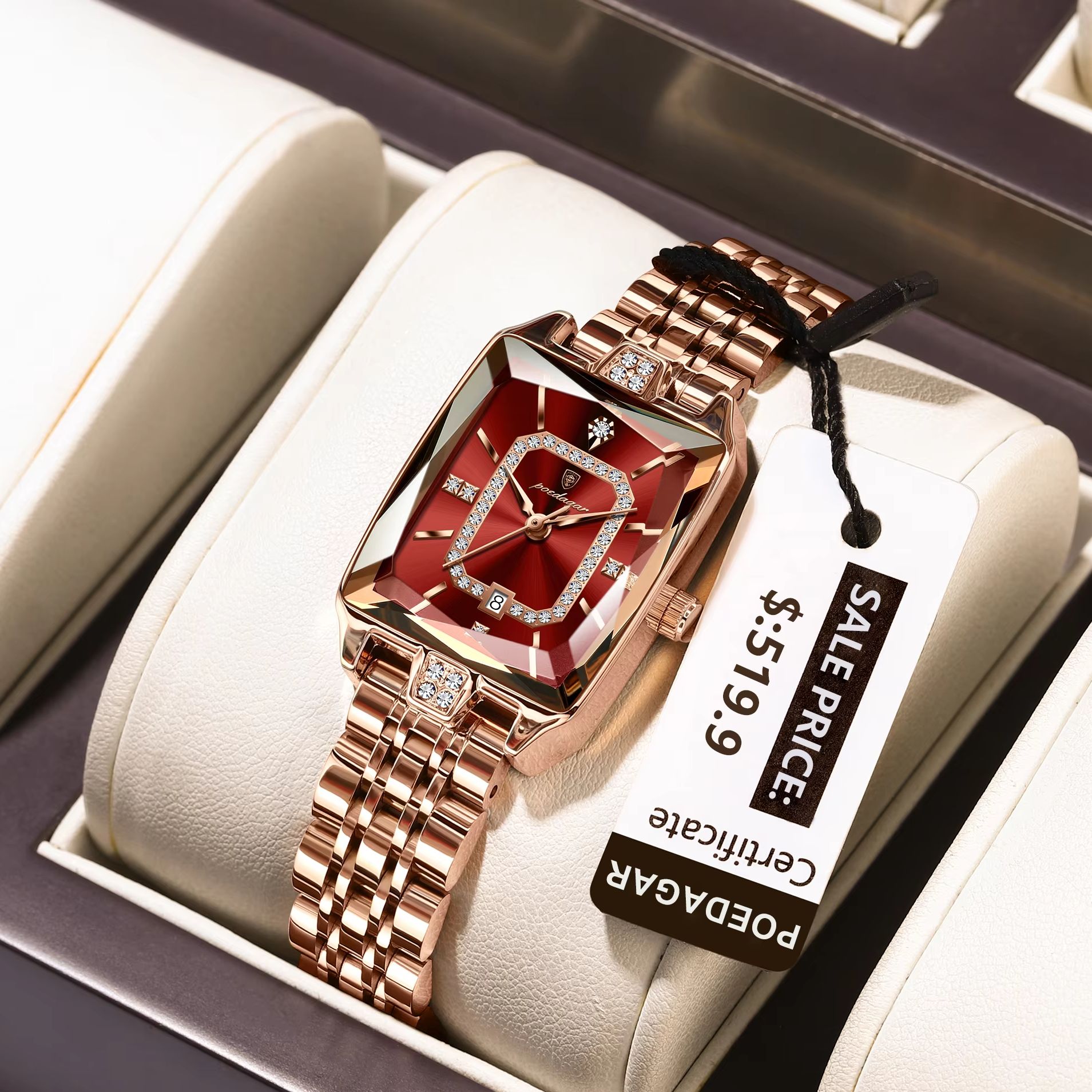 POEDAGAR Moda Zarif Kadın Kol  - Luxury Watch Female incelemesi ve fiyatı