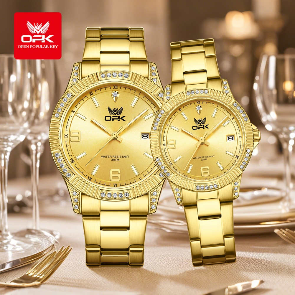 OPK 8184 Lüks Tüm Altın Saat S - Luxury Watch All Brands incelemesi ve fiyatı