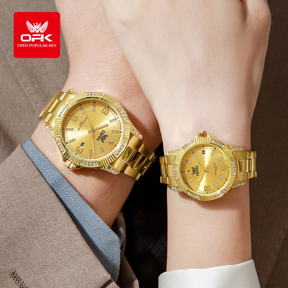 OPK 8184 Lüks Tüm Altın Saat S - Luxury Watch All Brands incelemesi ve fiyatı