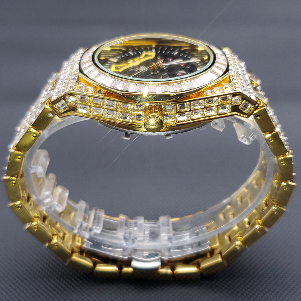 Mekanik Mens saatler MISSFOX m - Luxury Watch And Jewelry Brand incelemesi ve fiyatı