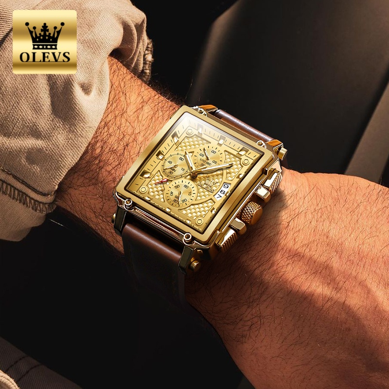 OLEVS Marka Erkek Saatleri Su  - Luxury Watch Dial incelemesi ve fiyatı