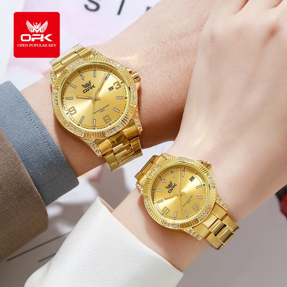 OPK 8184 Lüks Tüm Altın Kadın  - Luxury Watch All Brands incelemesi ve fiyatı