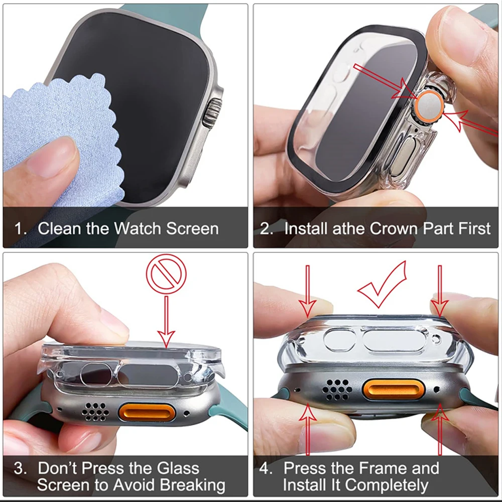 Cam + kılıf Apple Watch Ultra  - Luxury Watch Packaging Box incelemesi ve fiyatı