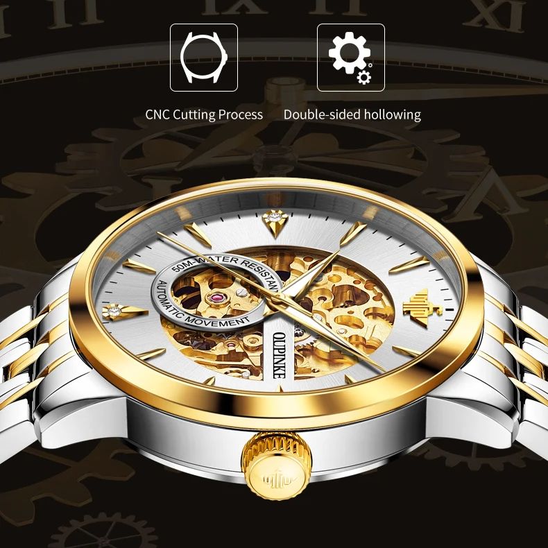 OUPINKE Lüks Tamamen Oyuk Erke - Luxury Watch All Brands incelemesi ve fiyatı
